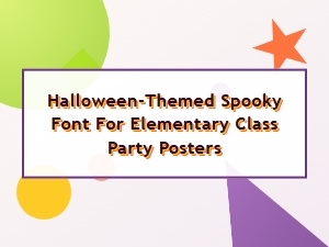 Spooky Scribbles for Halloween Class Party Posters